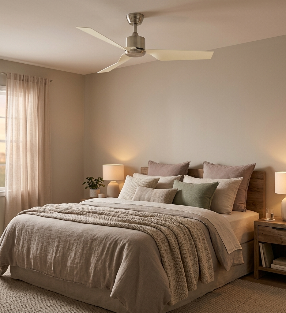52in Silver Ceiling Fan (DF WD56-CO)