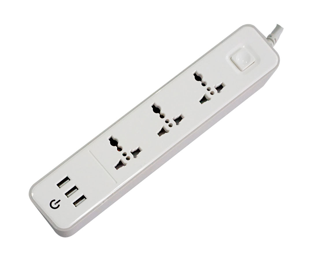 3Way 3m Universal Extension with USB (EC 7673-UB)