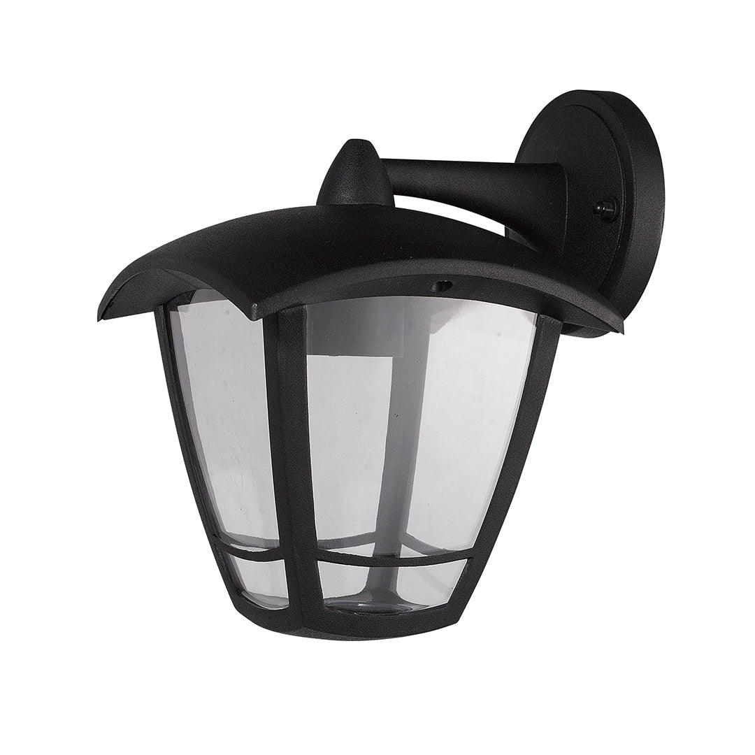 Traditional Curved Downward Gate Light (ILU 604B-BK)