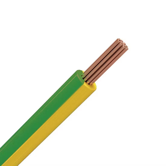Electric Cable 70mm sq Single Core STRANDED Yellow Green (MT SCRE-ST-0700-YG)