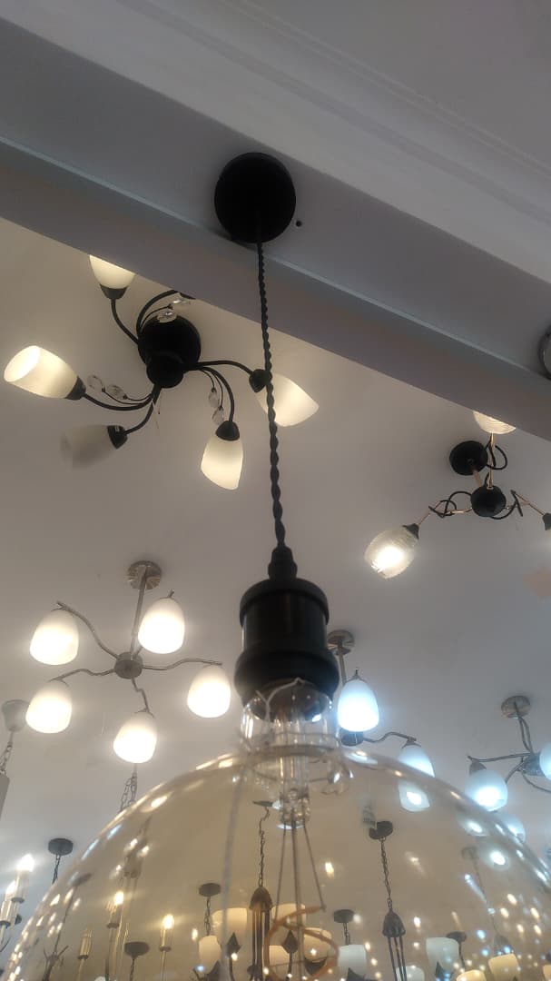 E27 Pendant Lamp Holder – Black (PL HOBK)