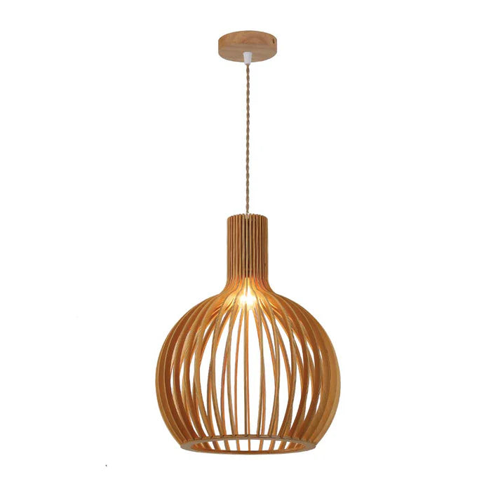 Modern Wooden Pendant Light (PL WD25-02)