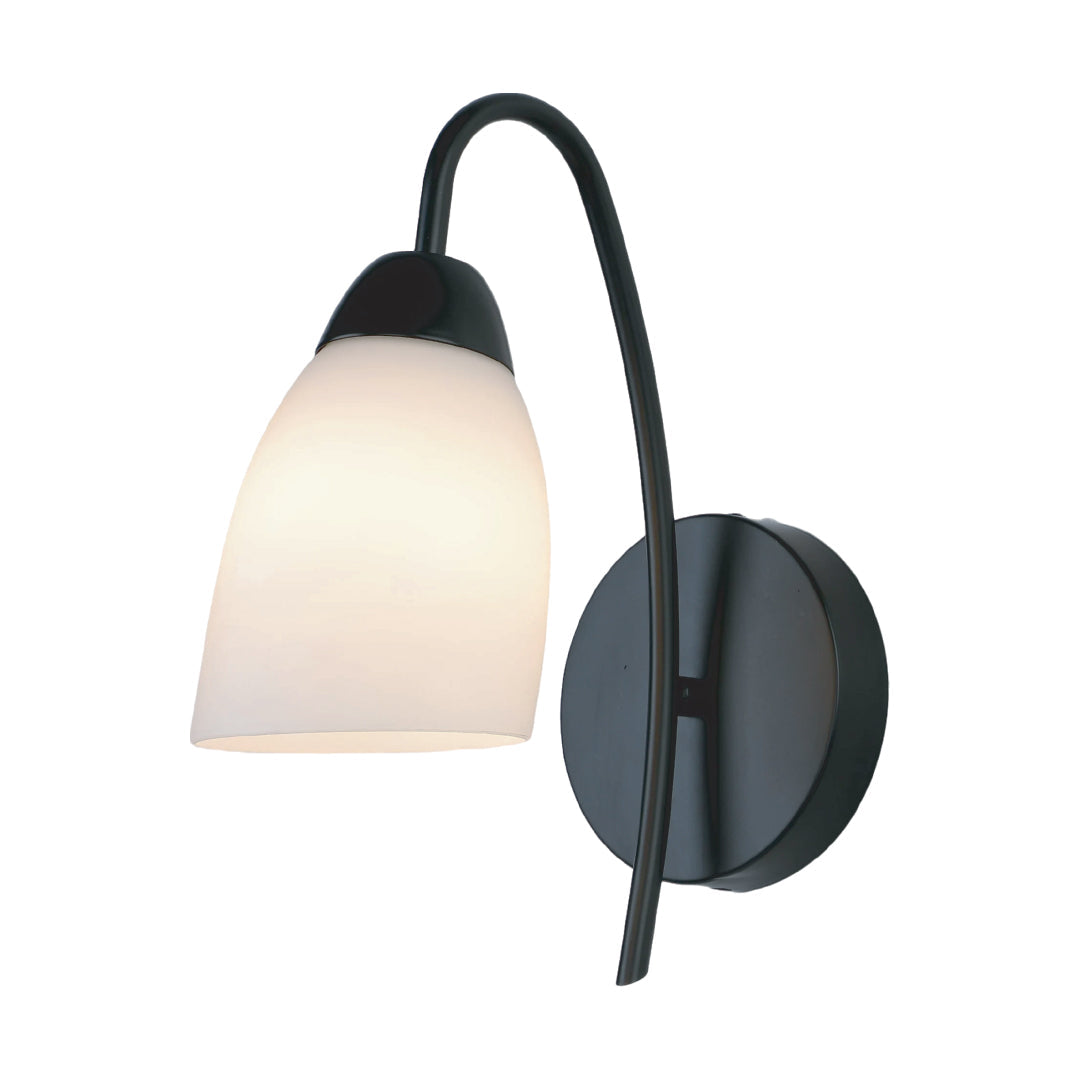 Milky Glass Indoor Wall Lamp 1XE27 (PL 1116-01)