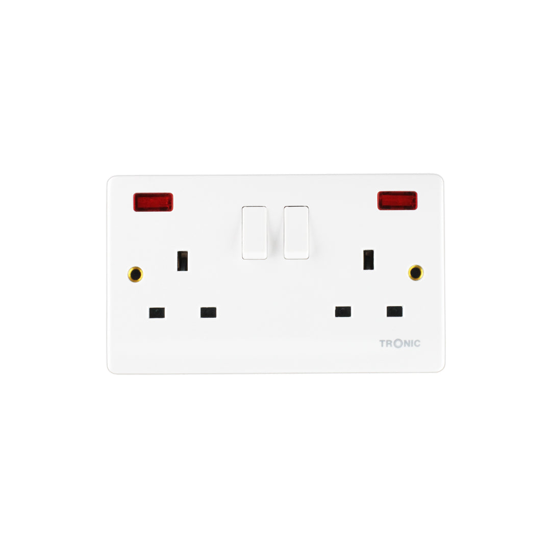 Double Outlet w/Neon (TR5213N)