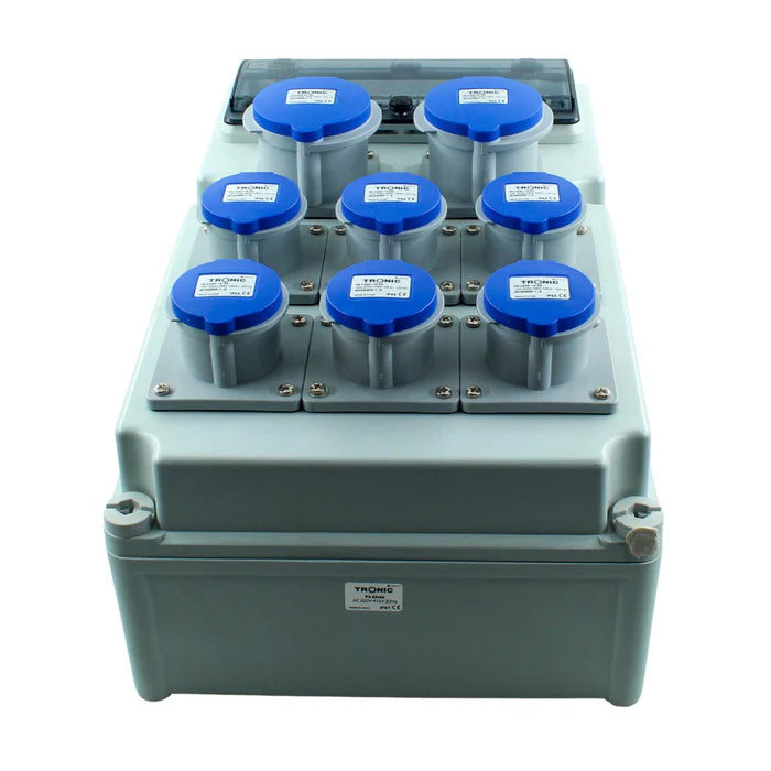 Industrial Distribution Board With Socket BOX IP67 220-415V 460*270*160MM