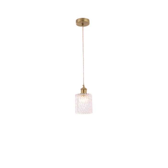Elegant Crystal Pendant Light 1*E27 (PL 2024-11-GL-CL)
