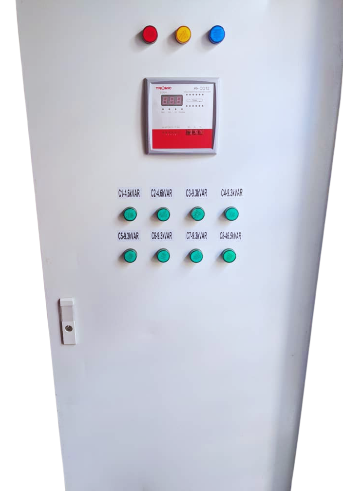 Automatic Power Factor Correction 100 KVAR 8 Steps