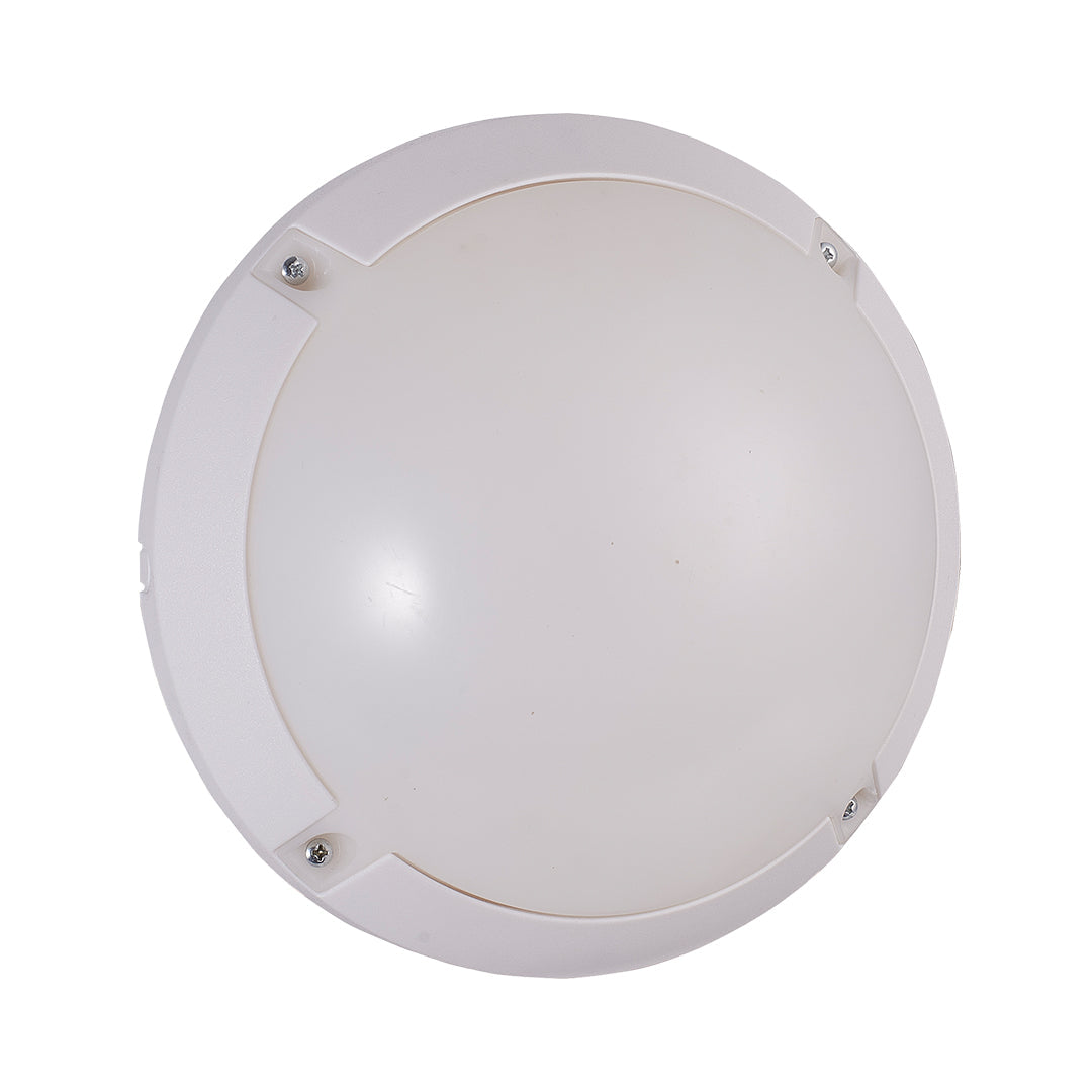 White Round LED Bulkhead 12 Watts (CL J600-12-)
