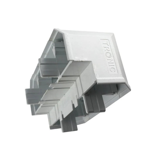 Compartment PVC Trunking External Bend 170mmx50mm 170x50 (CM 1750-05)