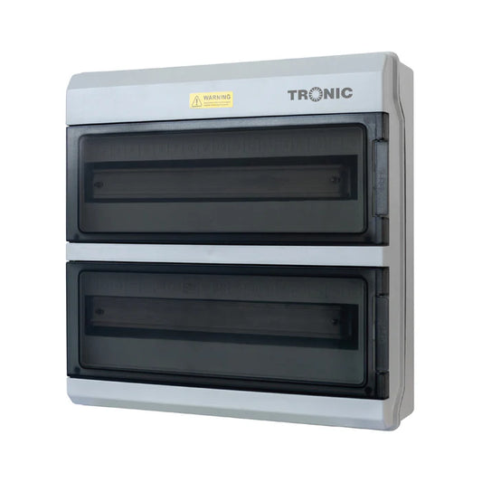 Weatherproof ABS TPN 36-Way Distribution Board, IP66 -Empty (DB WP66-36)