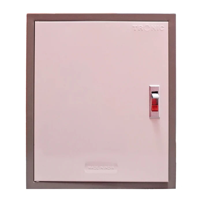 6-Way Three-phase Metal Distribution Board with Isolator