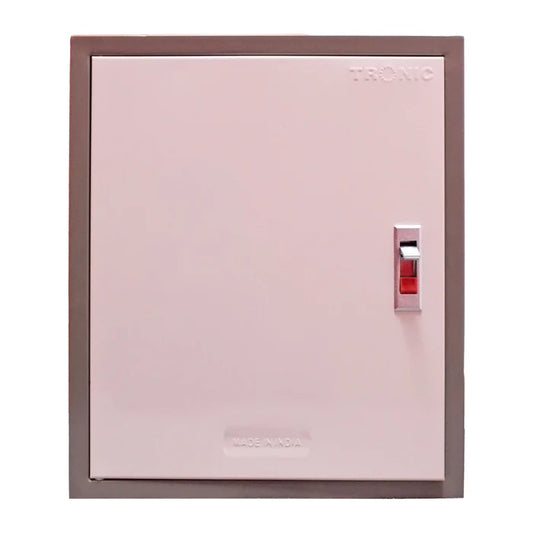 8-Way Three-phase Metal Distribution Board with Isolator