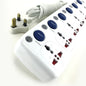 4-Way Universal Extension Socket with Individual Switches 3M (EC 5003-05)