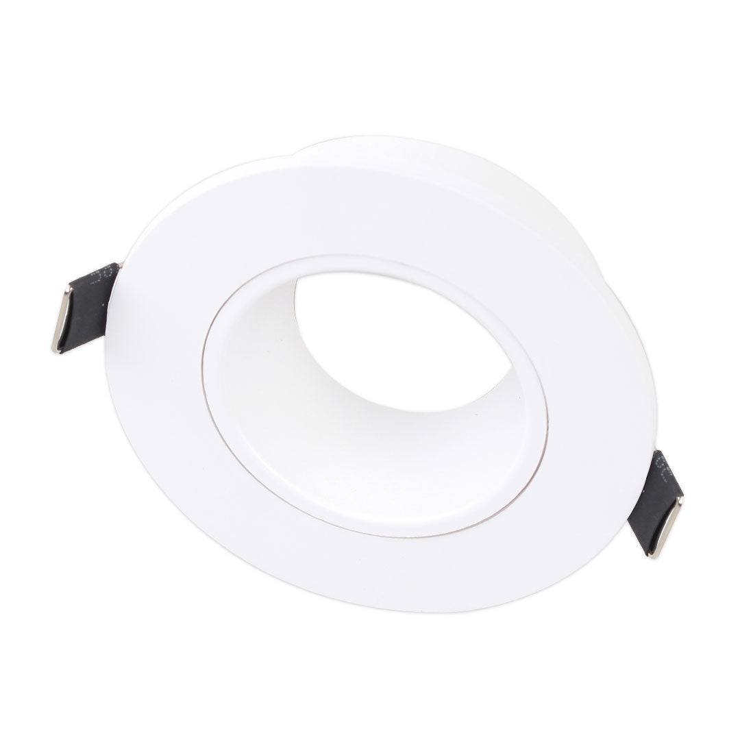 Round Flat GU10 Recessed Fitting (FI DOMI-0575-)