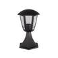 Traditional Gate Light Stand with Curved Design (ILU 606C-BK)