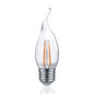 4W LED Candle Filament Tail Bulb E27-Screw (LE 0427-FI-CT-WW)
