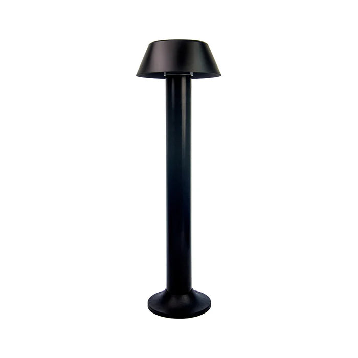 Modern Plastic Bollard Light Warm White (LL 24BL-39-06-BK-WW)