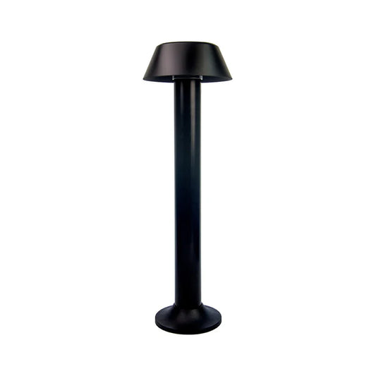 Modern Plastic Bollard Light Warm White (LL 24BL-39-06-BK-WW)