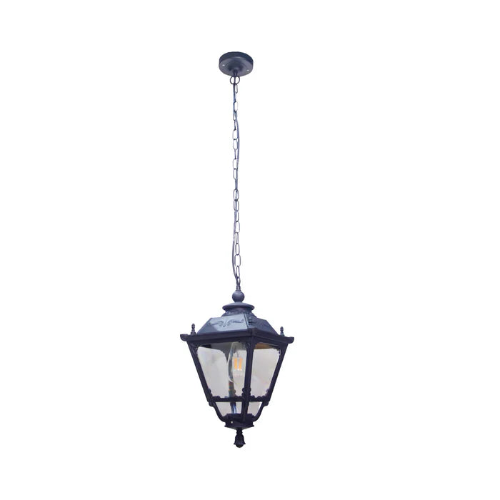 Hanging Lantern Design Pendant (LL 907D-BK)