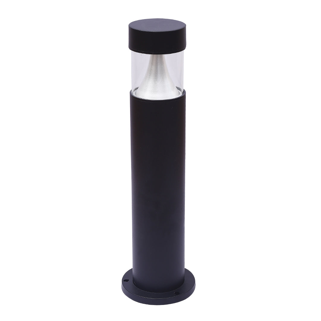 Modern LED Bollard (LL 22BL-65-04-BK-WW)