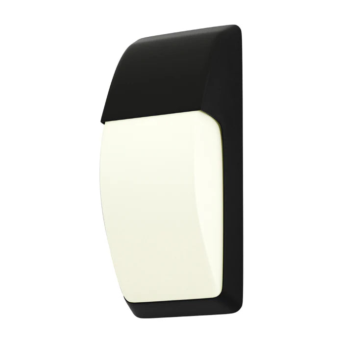 Black Plastic Outdoor Wall Light – IP65 (LL 5007-BK)