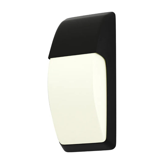 Black Plastic Outdoor Wall Light – IP65 (LL 5007-BK)