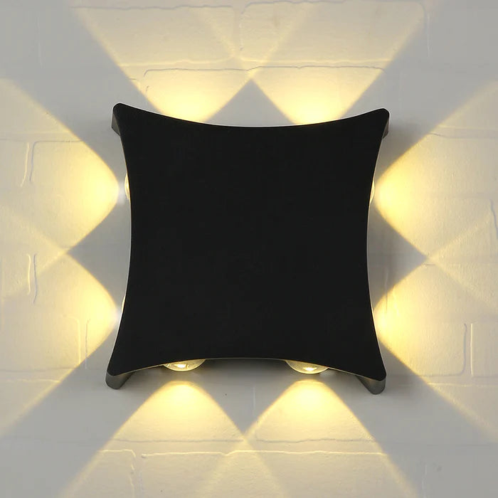 Modern Minimalist LED Outdoor Light (LL 6018-BK-WW)