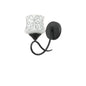 Artistic Patterned Wall Lamp Frosted Glass Shade (PL 7021-27-01-)