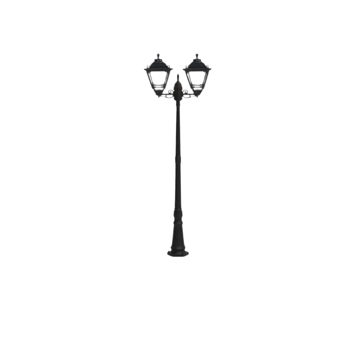 Ornamental Bollard PLASTIC E27 40W IP44 BK (LL 907P-20-02-BK)