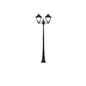 Ornamental Bollard PLASTIC E27 40W IP44 BK (LL 907P-20-02-BK)