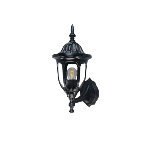 Ornamental Outdoor Wall Lamp (LL 908A-BK)