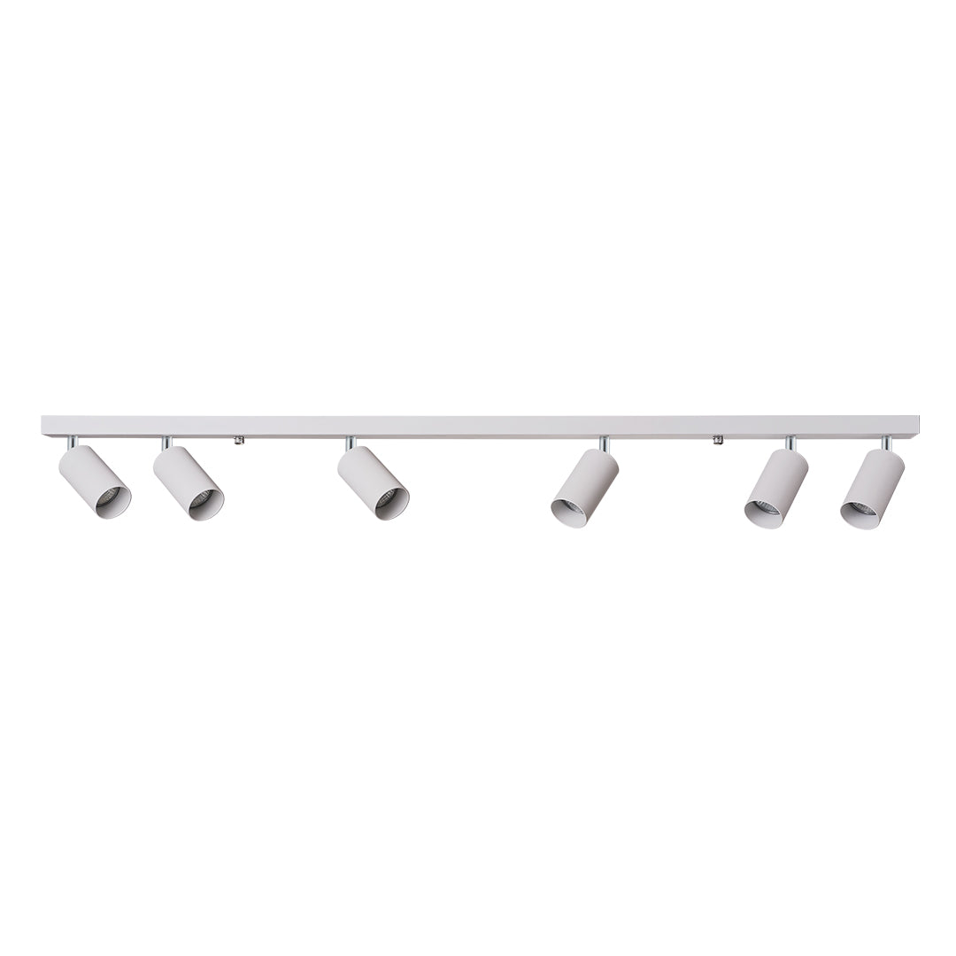 Spotlight Six Light Black Bar (LL 1019-06-GU-)