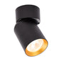 Wall Spot Light Round Black (LL 1024-GU-)