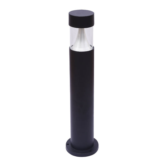 Modern LED Bollard (LL 22BL-65-06-BK-WW)