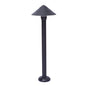 Black Mushroom LED Bollard (LL 22BL-68-06-BK-WW)