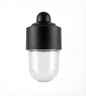 Oval Shaped Traditional Outdoor Wall Light (LL 5004-BK)