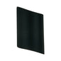Quadrilateral-shaped wall light (LL 6011-BK-WW)