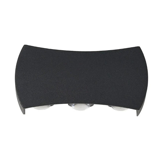 Modern Black Sconce LED Wall Light (LL 6016-BK-WW)