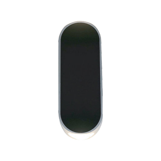 Rectangular Wall Light With Rounded Edges (LL 6019-20-BK-WW)