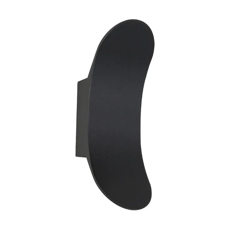 Simple Black LED Wall Light (LL 6023-BK-WW)