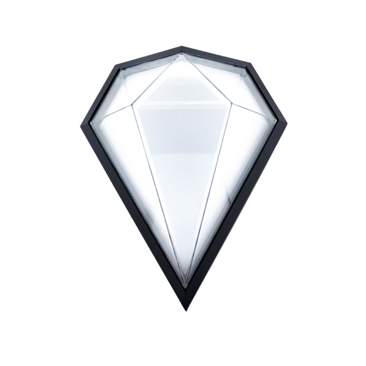 Diamond Shape LED Warm White Bulkhead (LL 6054-BK-WW)