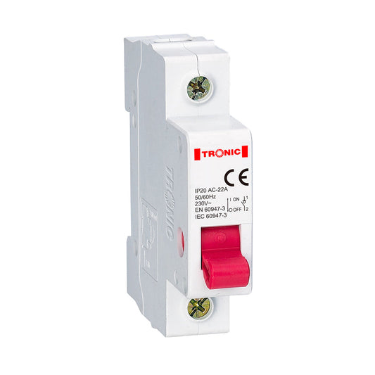 25A Single Pole MCB