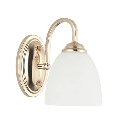 Classic Wall Light With Frosted Glass Shade (PL 7028-27-01-)