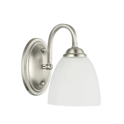Classic Wall Light With Frosted Glass Shade (PL 7028-27-01-)