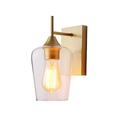 Wall Light E27 Gold — PL 1125-SQ-01
