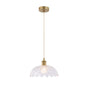 Elegant Crystal Pendant Light 1*E27 (PL 2024-04-GL-CL)