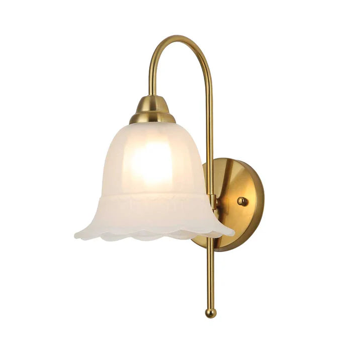 Frosted Glass Wall Light (PL 2515-GL-CL)