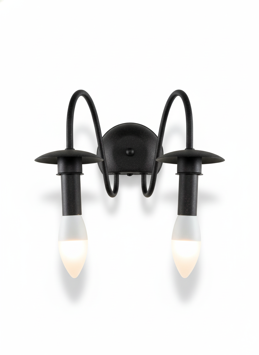 Vintage Style Dual-Bulb Lantern (PL 4353-02)