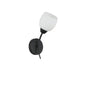 Modern Chrome Wall Lamp Sconce With Frosted Glass Shade (PL 7010-14-01-)
