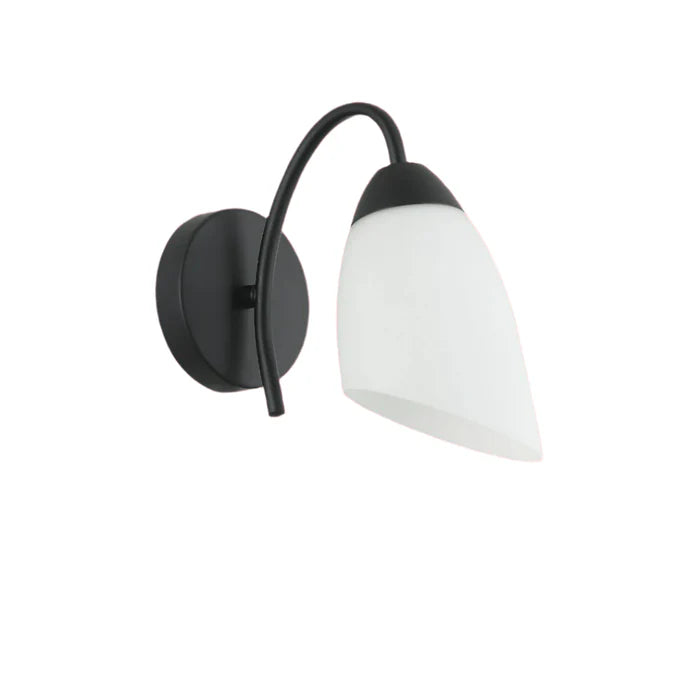 Modern Wall Light Fixture with Frosted Glass (PL 7011-27-01-)